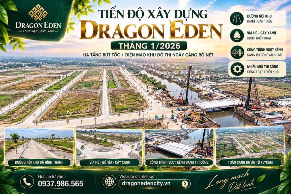 Tiến độ Dragon Eden tháng 1/2026