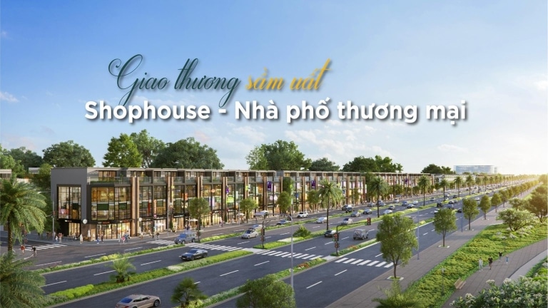 Phối cảnh shophouse Dragon Eden