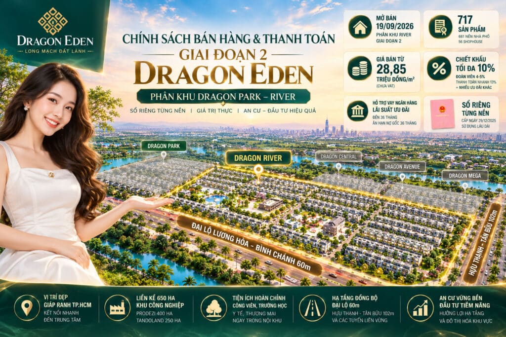 Chính sách bán hàng và thanh toán Dragon Eden giai đoạn 2